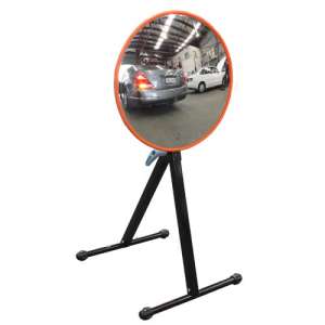 24" Indoor Portable Mirror With Stand