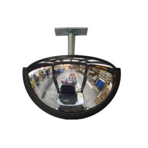 9" x 4" Forklift Half Dome Mirror