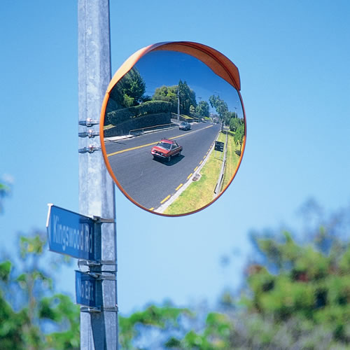 24 Outdoor Stainless Steel Road Mirror