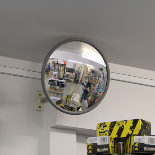 Vestil 18 in. Industrial Acrylic Convex Mirror CNVX-18 - The Home Depot