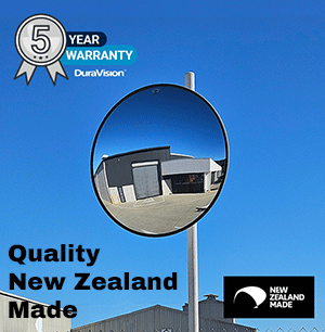 quality new zealand made convex mirrors