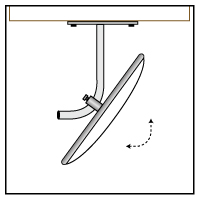 j-bracket ceiling mounting